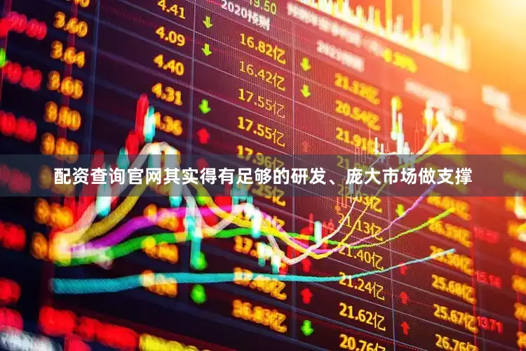 配资查询官网其实得有足够的研发、庞大市场做支撑